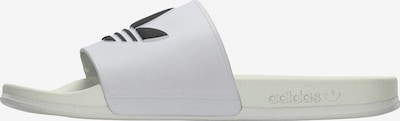 40,5 dydžio Šlepetės 'ADILETTE' iš ADIDAS ORIGINALS, spalva – juoda / balta, Prekių apžvalga