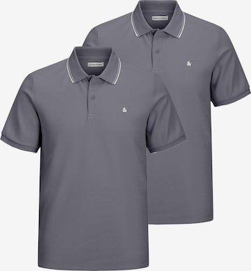 JACK & JONES Shirt 'Austin' in Grey: front