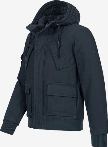 Alessandro Salvarini Winter Jacket in Blue