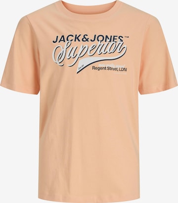 T-Shirt Jack & Jones Junior en beige : devant