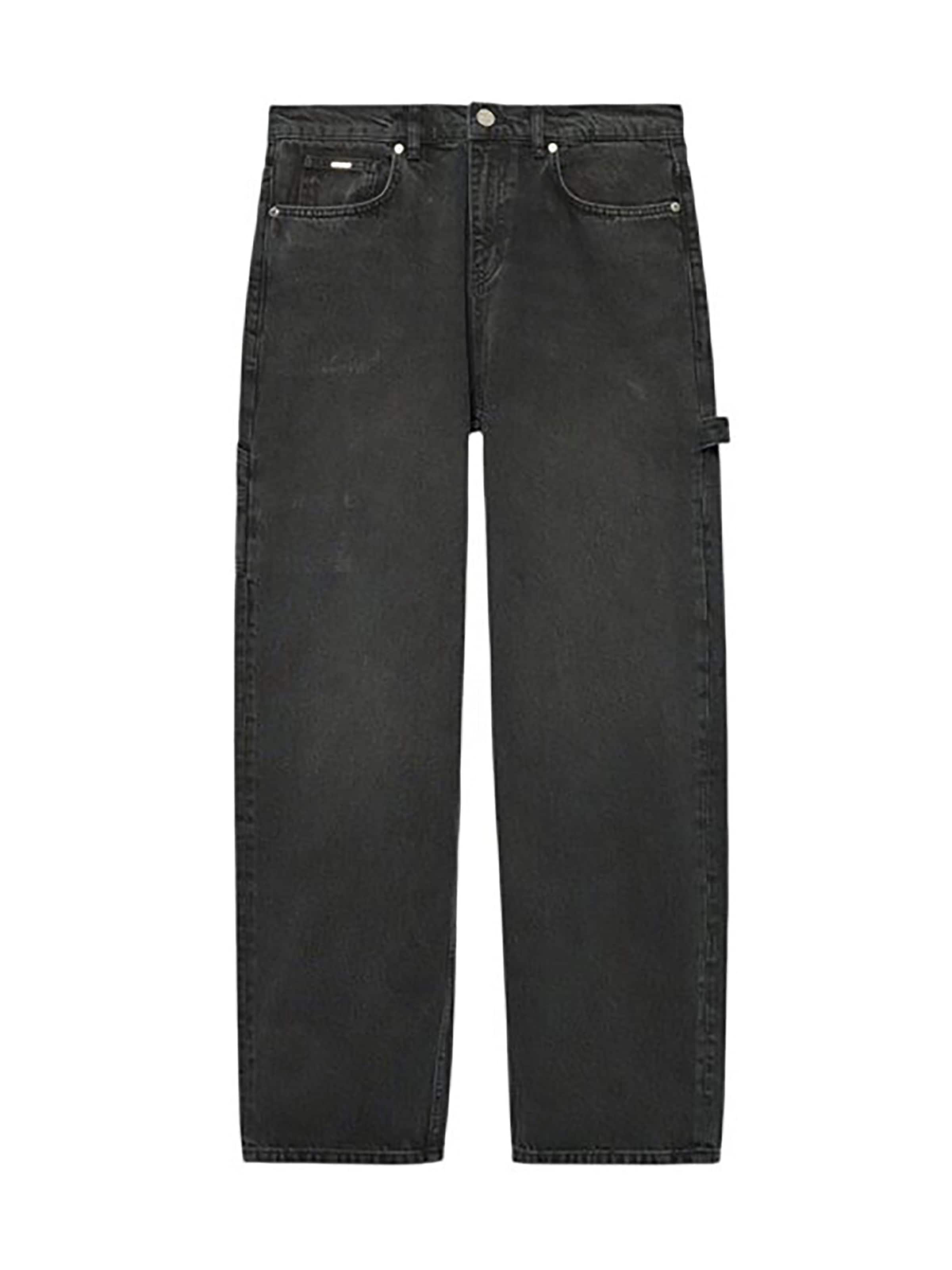 EIGHTYFIVE Baggy Jeans 'Basic' in Schwarz: Vorderseite