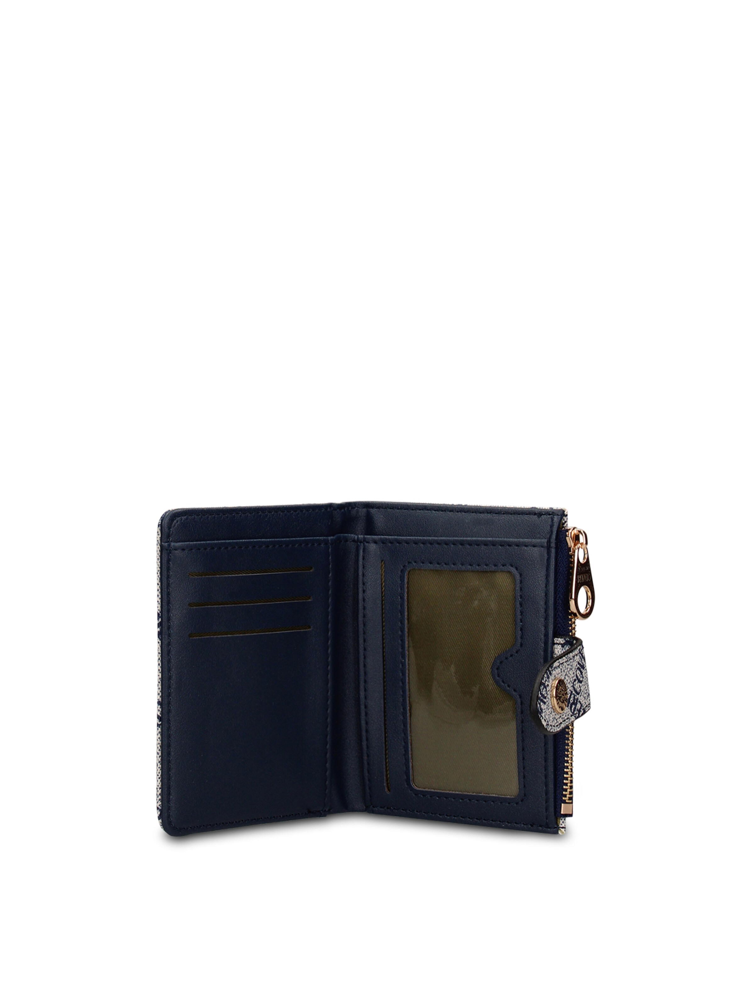 Portamonete 'Portafoglio donna Coveri Collection con bottone - Compatto e elegante' di Coveri Collection in blu