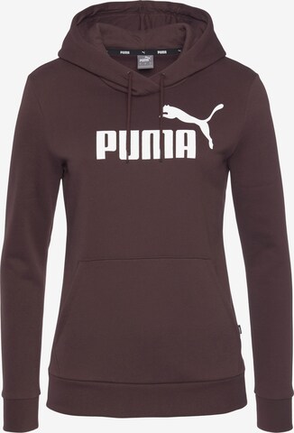 Sweat de sport PUMA en rouge : devant