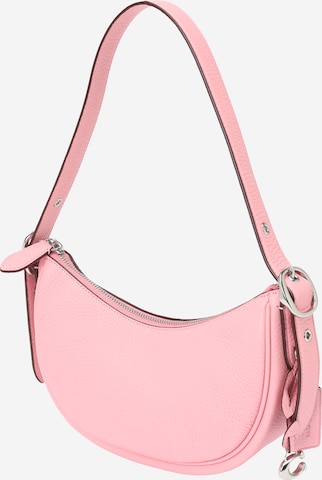 Sac bandoulière COACH en rose : devant