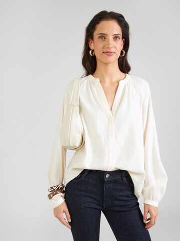 Chemisier s.Oliver en beige : devant