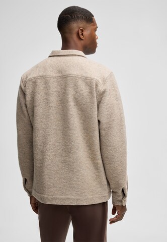 STRELLSON Regular fit Button Up Shirt 'Noel' in Beige