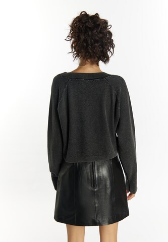 Pullover 'Blonda' di myMo ROCKS in nero