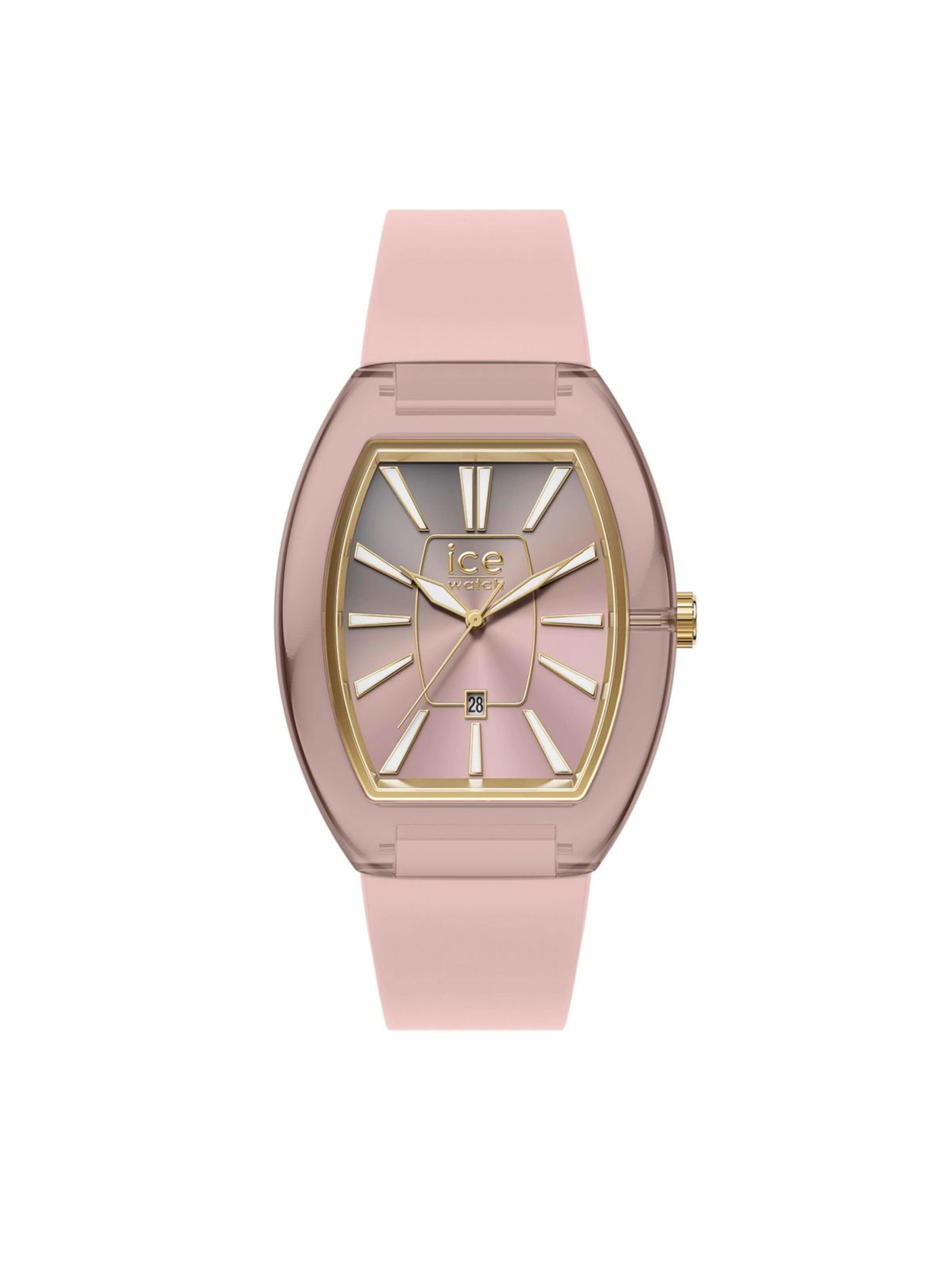 Montre à affichage analogique 'Date watch ICE boliday' ICE WATCH en rose : devant