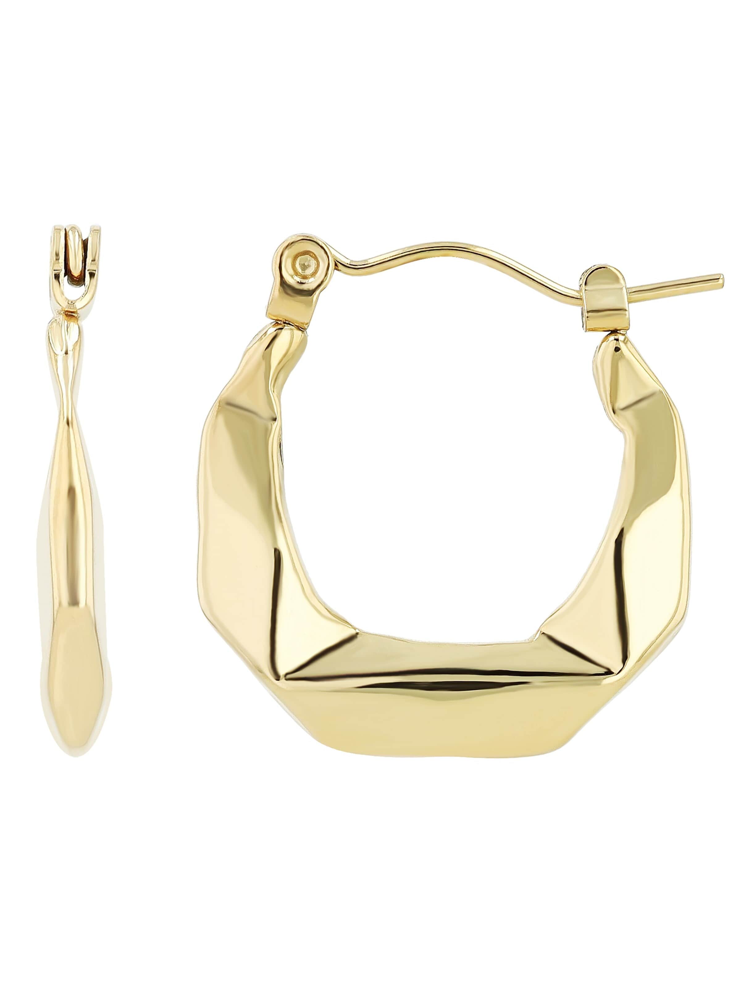 Akzent Earrings 'wasserfest' in Gold