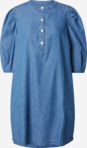 GAP Shirt Dress in Blue: front