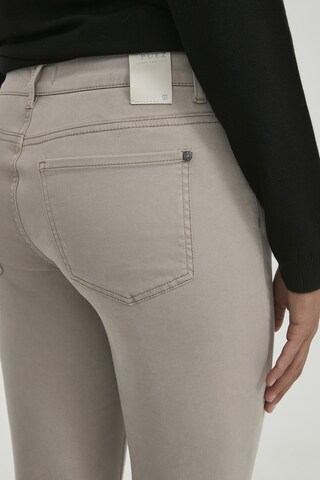 PULZ Jeans - Skinny Calças de ganga 'Emma' em cinzento