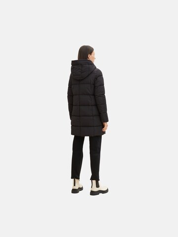 TOM TAILOR Winter coat in Black