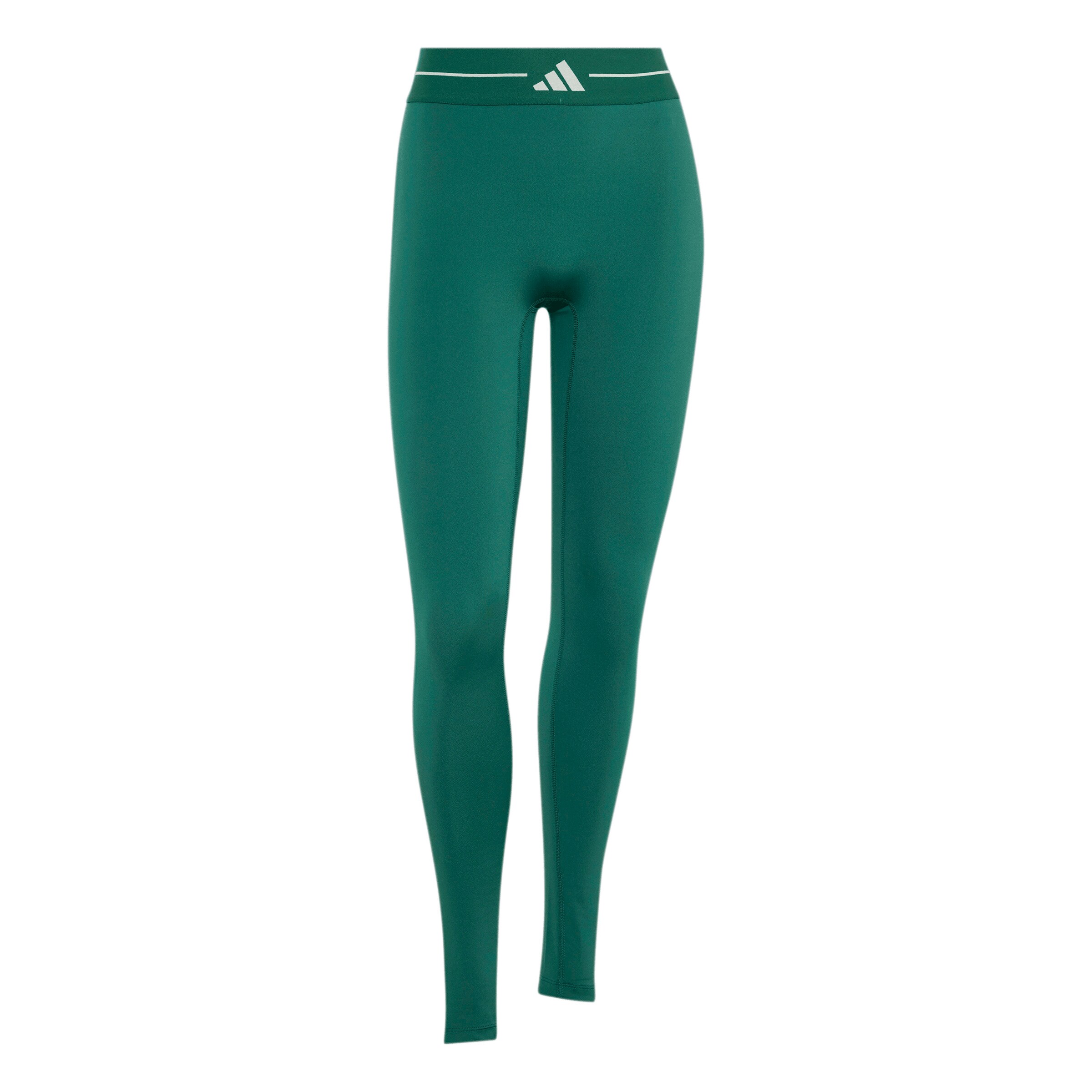 ADIDAS PERFORMANCE Skinny Sportovní kalhoty 'HYG' – zelená: přední strana