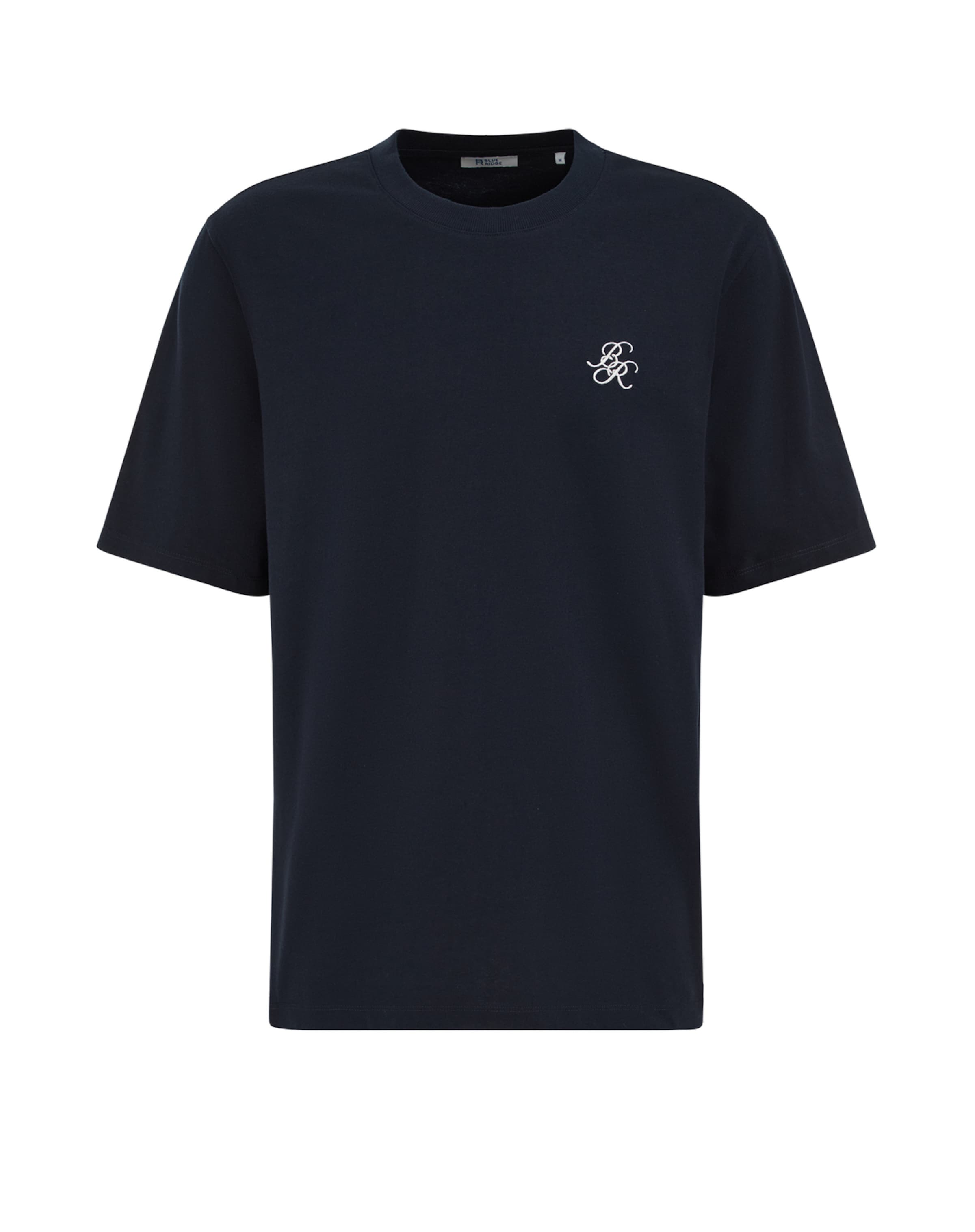 T-Shirt WE Fashion en bleu : devant