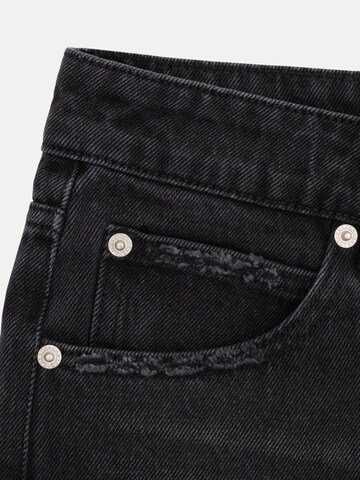 ENRAGE Wide leg Jeans 'BOWSTONS' in Black
