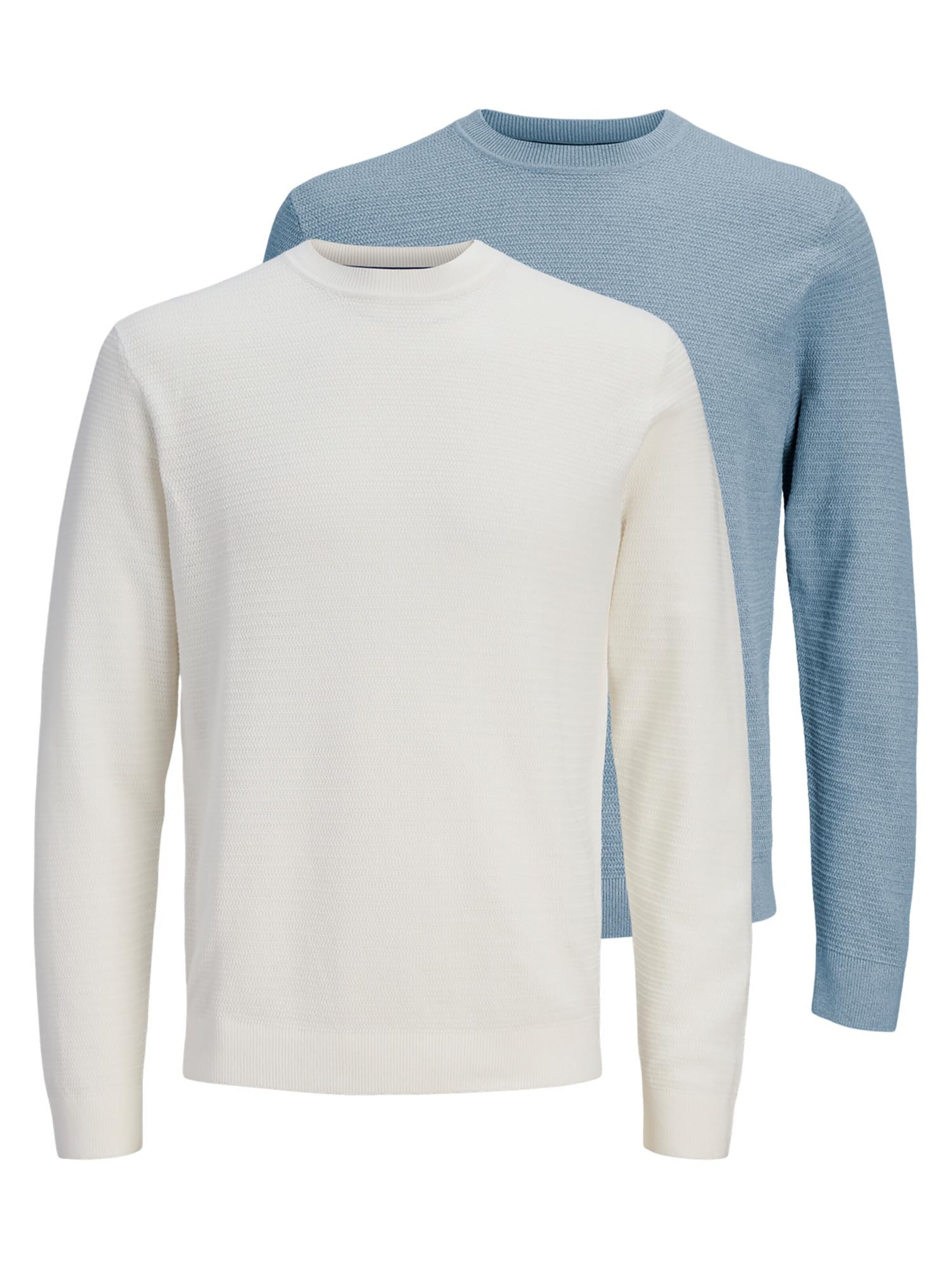JACK & JONES Trui 'Bluriley' in Blauw: voorkant