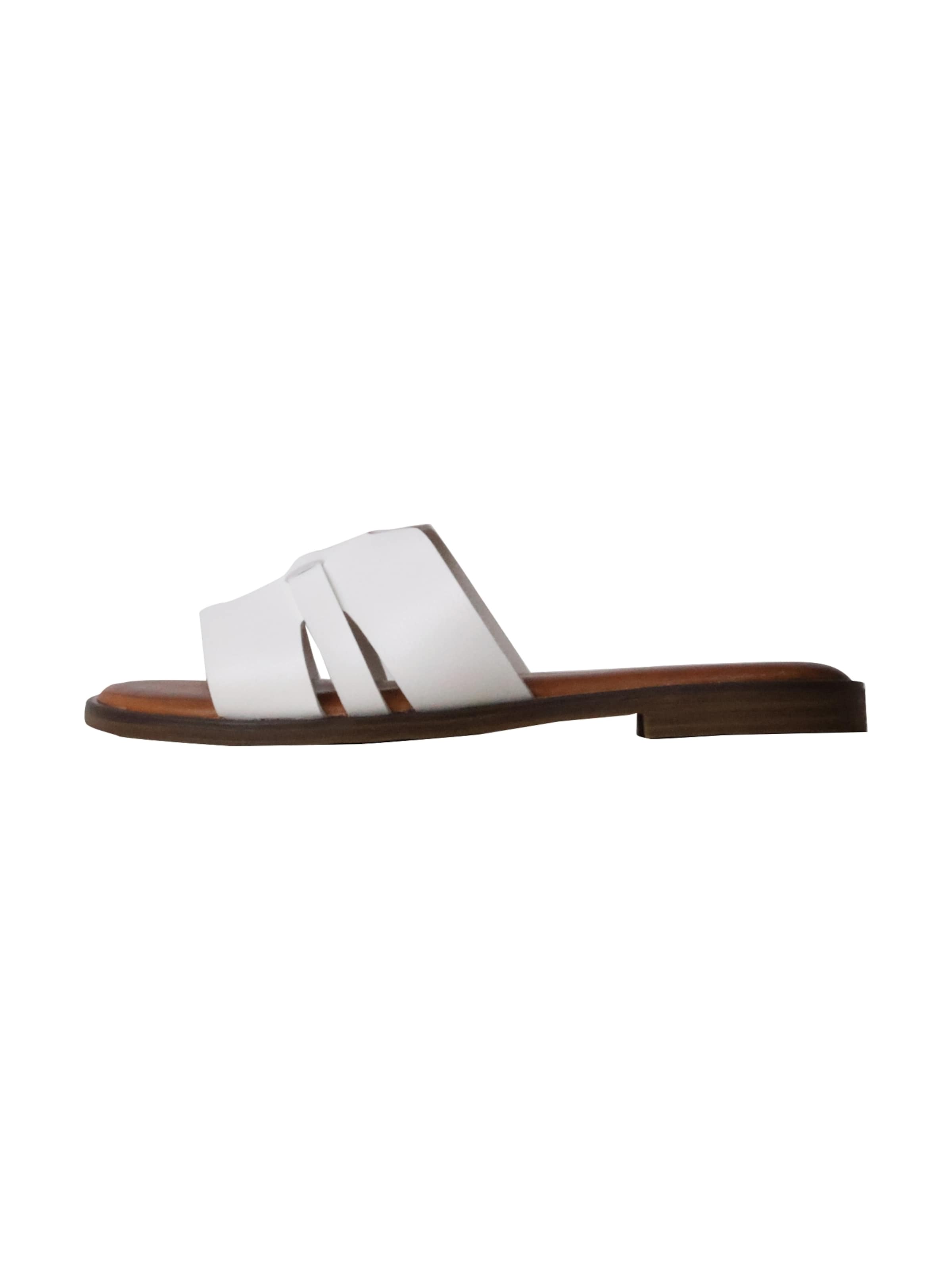 Super Mode - Sandalias en blanco: frente