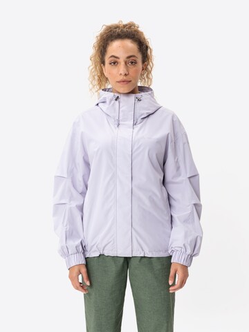 VAUDE Functionele jas 'Mineo' in Lila: voorkant
