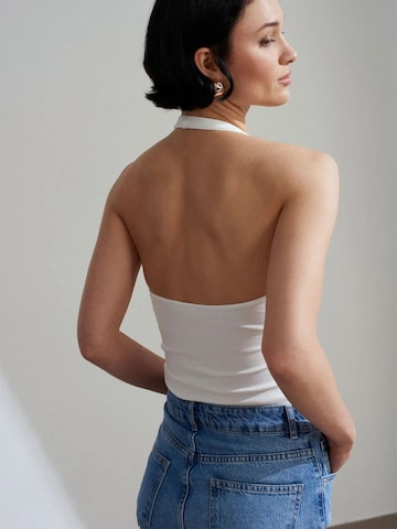 Camicia da donna di Dilvin in bianco