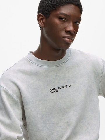 KARL LAGERFELD JEANS Majica | siva barva