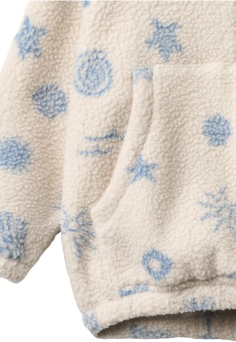 WHEAT Fleecová mikina – bílá