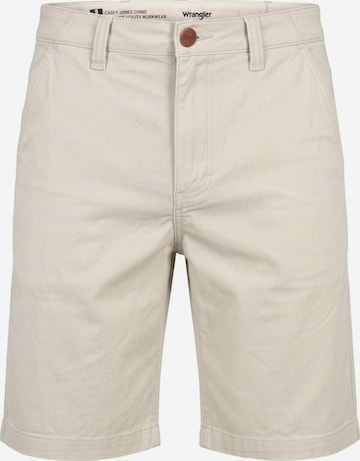 WRANGLERregular Dirndl hlače 'STRETCH CJ CHINO SHORTS PELICAN' - bež boja: prednji dio