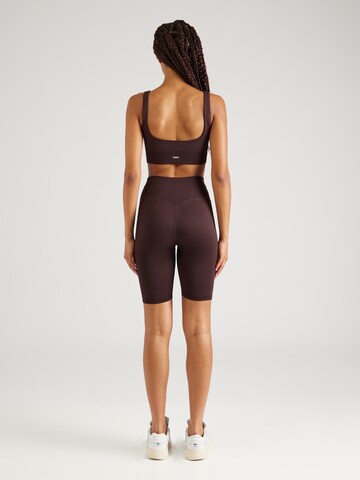 Skinny Pantaloni sport de la aim'n pe maro