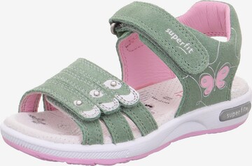 SUPERFIT Sandalen 'EMILY' in Groen: voorkant