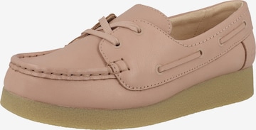 Mocassin 'Wallabee Evo Sea' CLARKS en rose : devant
