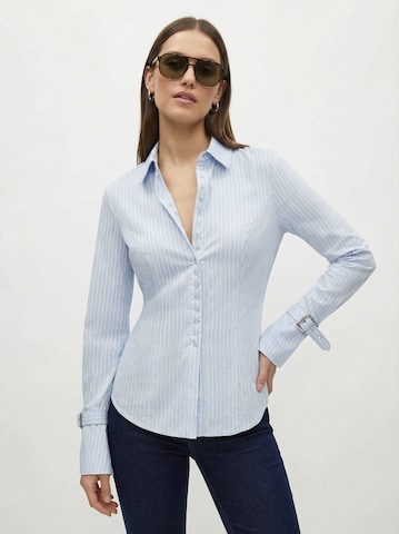 Hoermanseder Блуза в синьо: отпред