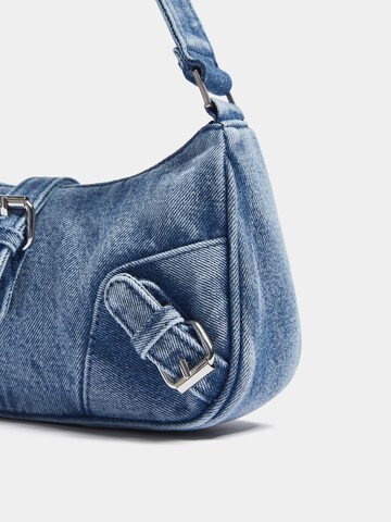 Pull&Bear Чанта за през рамо в синьо