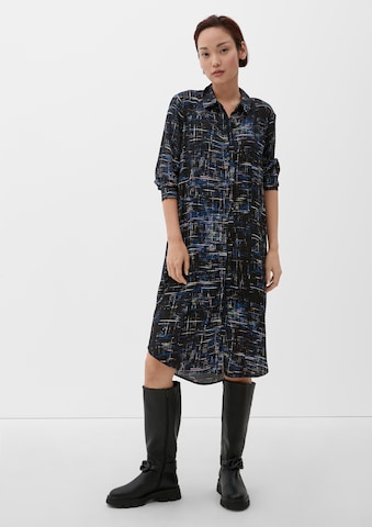 s.Oliver Shirt Dress in Blue: front