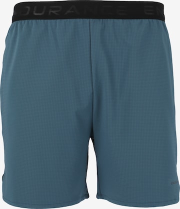 ENDURANCE Regular Workout Pants 'Air' in Blue: front