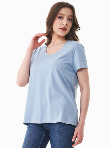 Organication T-Shirt in Blau