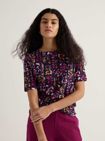 Maglietta 'Poisson' di Seasalt Cornwall in blu: frontale