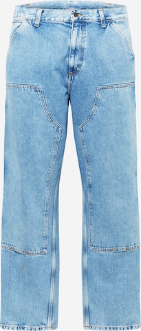 Carhartt WIP Loosefit Jeans in Blauw: voorkant