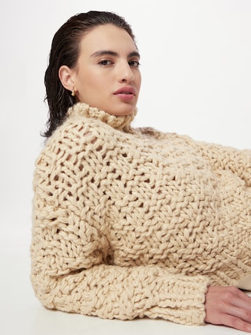 Pull-over Nasty Gal en beige