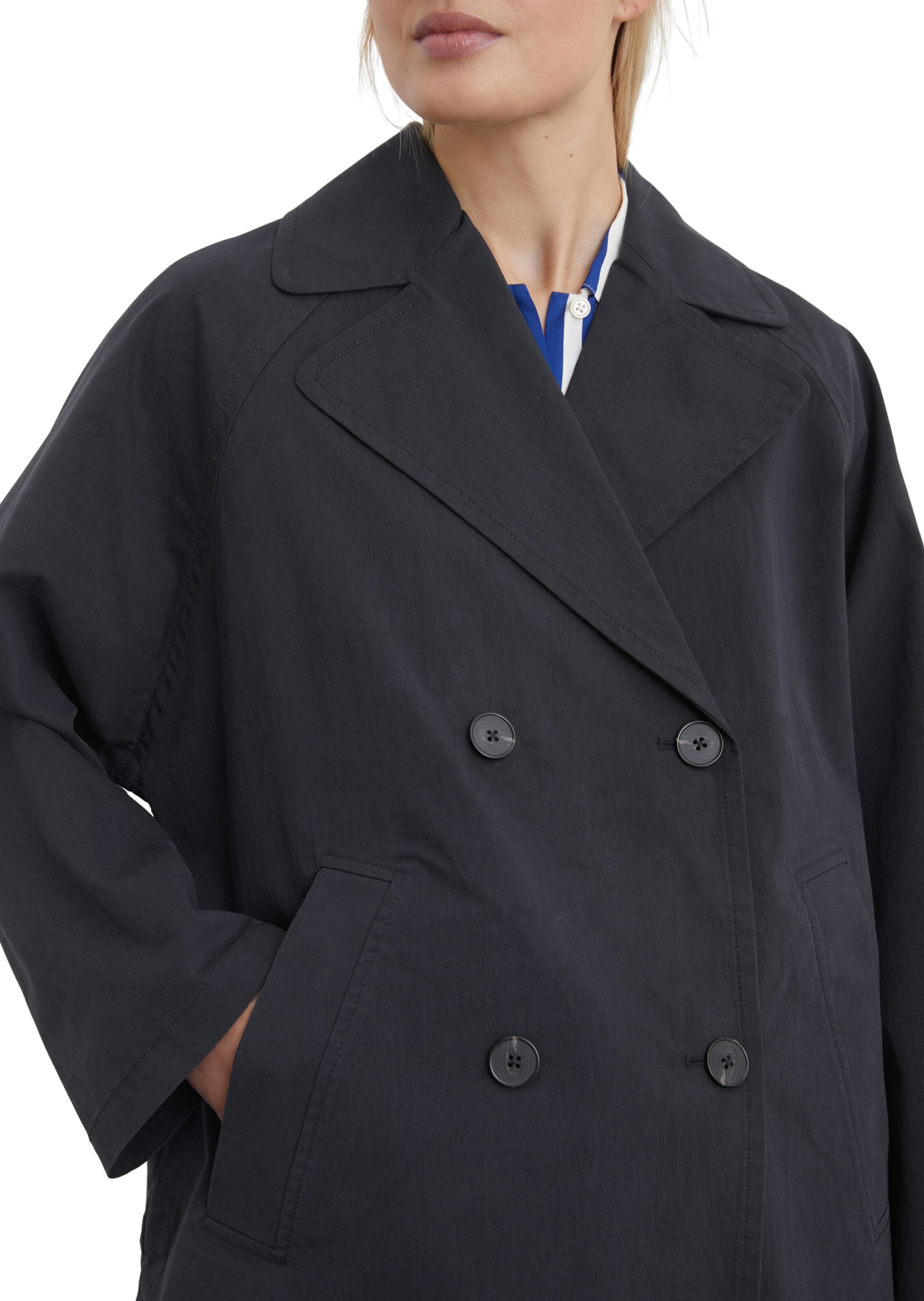 Marc O'Polo Between-seasons coat in Black