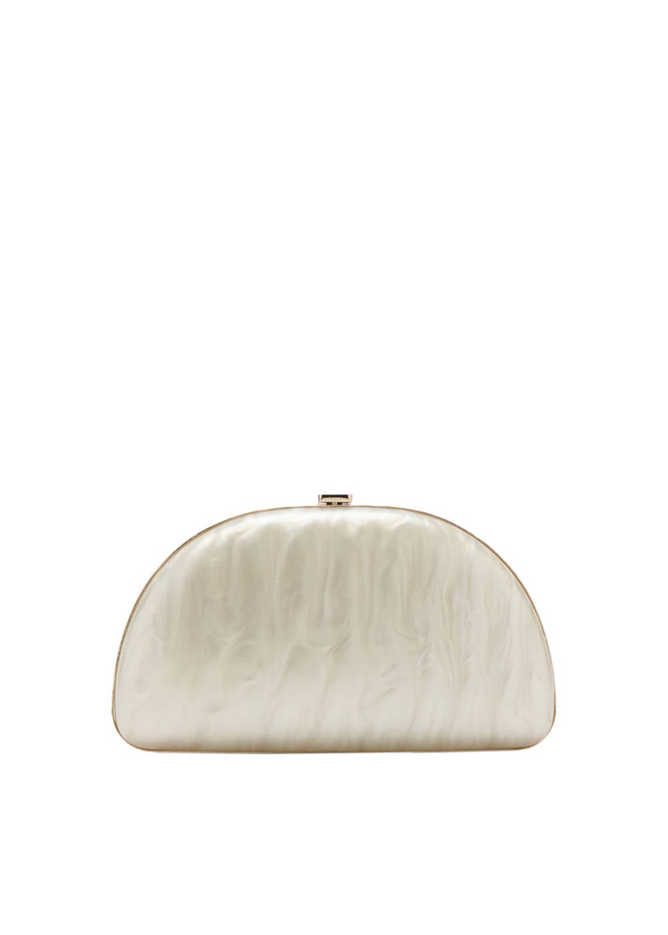 MANGO Crossbody Bag 'Moni' in Grey: front