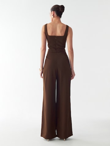 BWLDR Overal 'Shae' - Hnedá: zadná strana