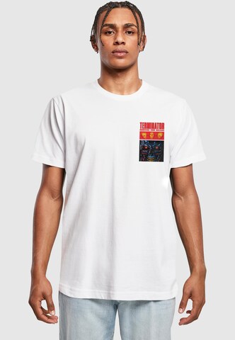 T-Shirt 'The Terminator - Hunters And Killers' Merchcode en blanc : devant