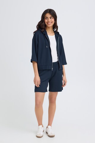 Fransa Sweat jacket 'FRAurora' in Blue