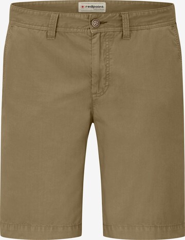REDPOINT Regular Shorts in Grün: predná strana
