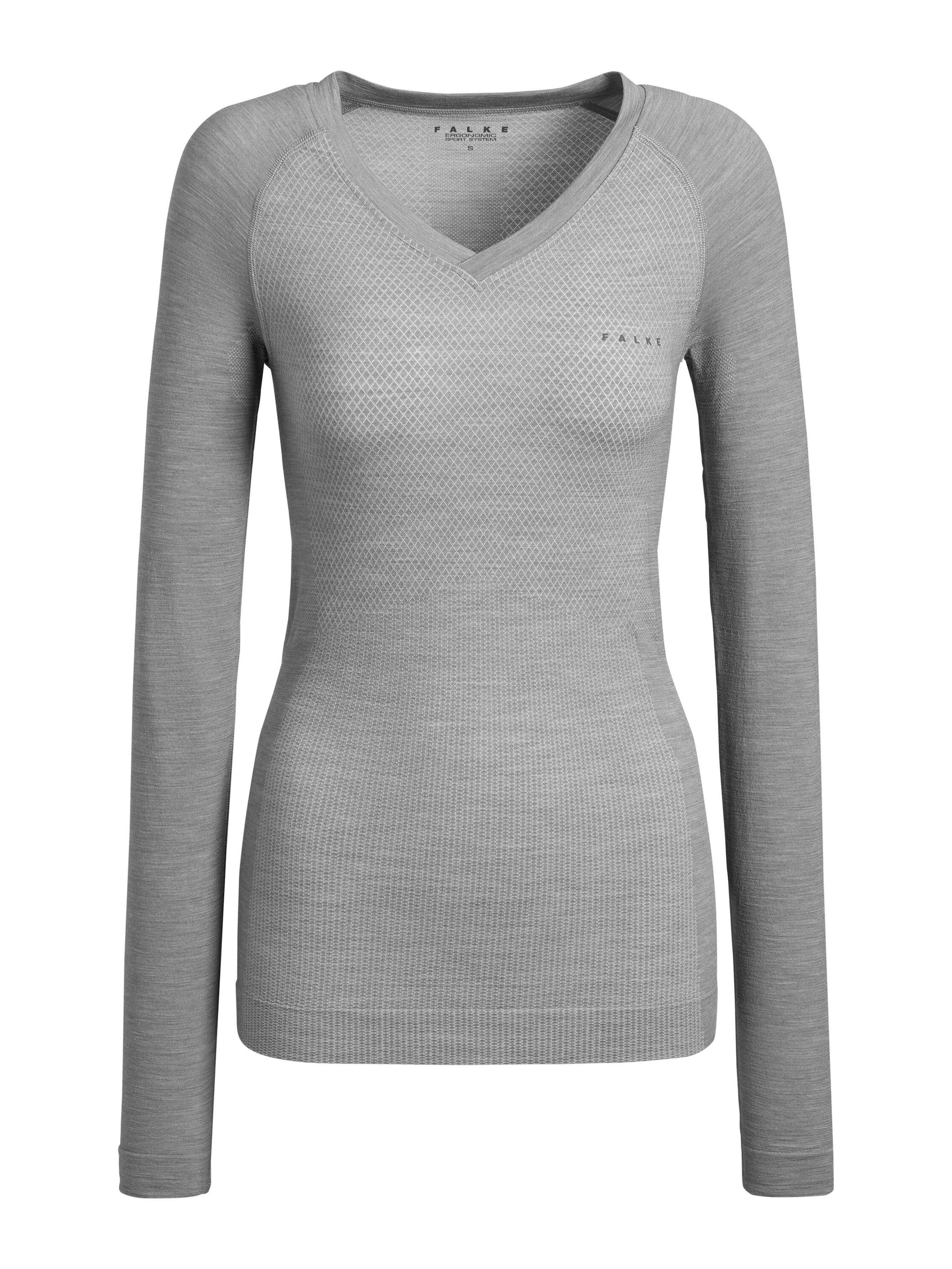 FALKE Base Layer‌‌‌‌‌‌‌‌‌‌ in XS/A-C in grau, Produktansicht