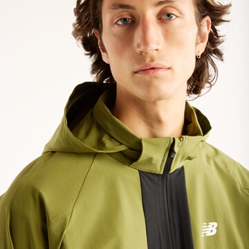 Giacca sportiva 'Utility' di new balance in verde