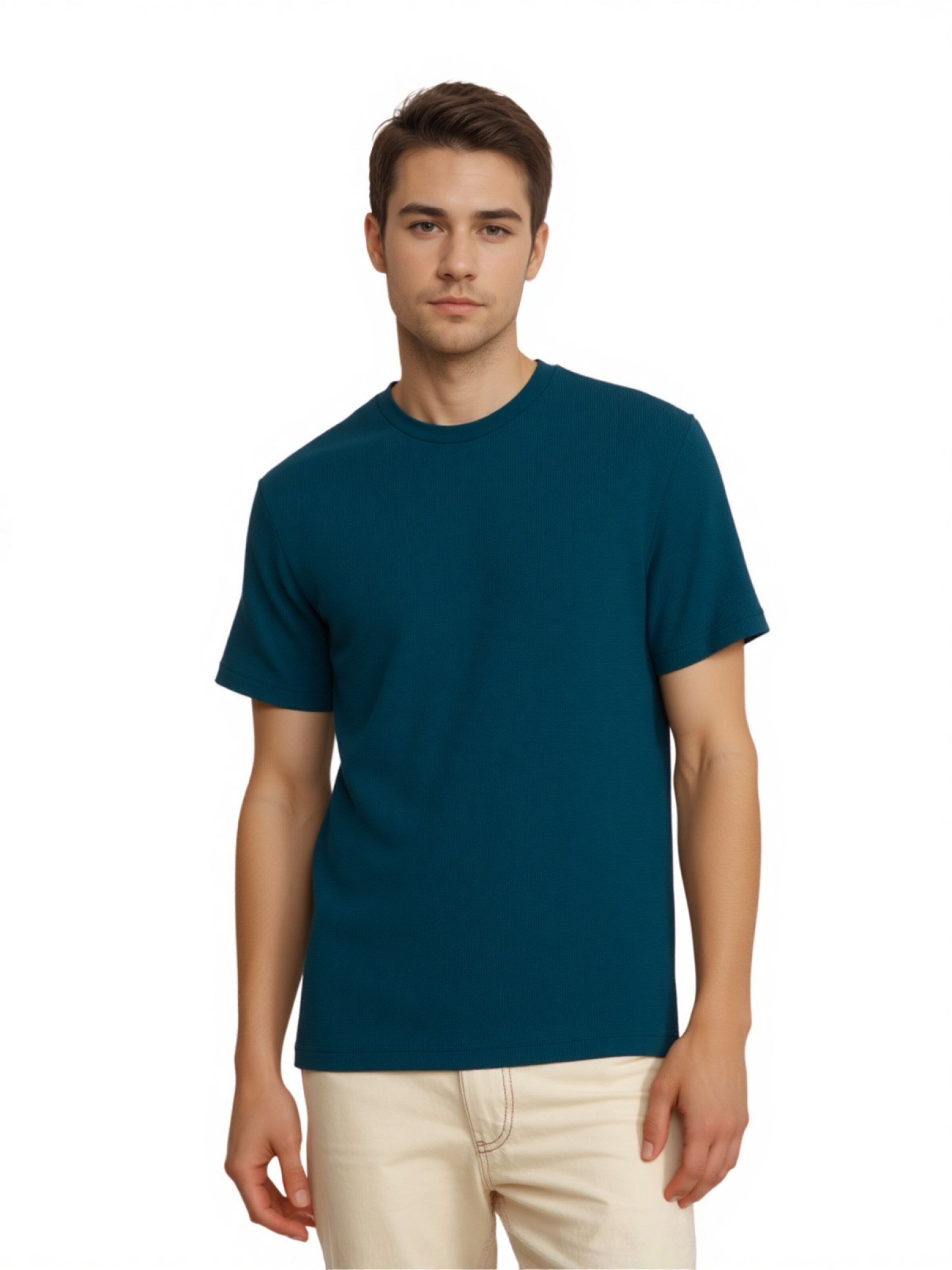 T-Shirt TOM TAILOR en vert : devant