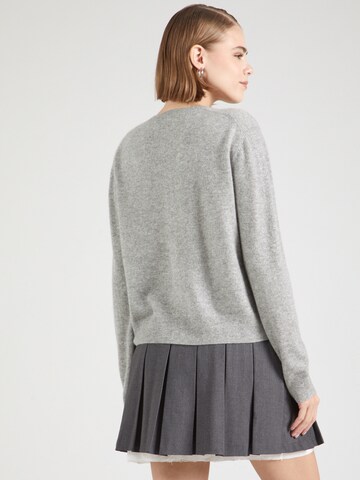 Samsøe Samsøe Gebreid vest 'Saboston' in Grijs