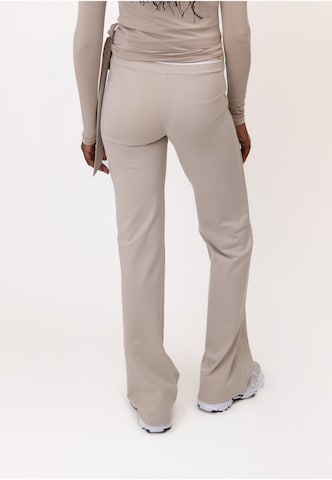 OH APRIL Flared Leggings 'Jasmin' in Grey