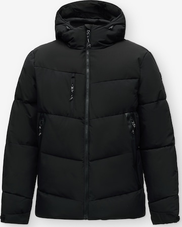 KILLTEC Outdoorjacke 'KOW 84' in Schwarz: Vorderseite