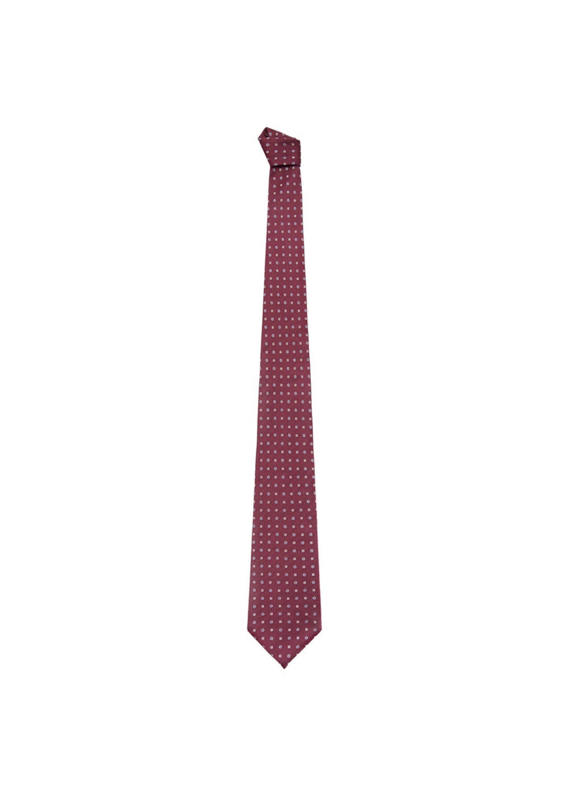 MANGO MAN Tie 'Clasic3p' in Onesize in Purple / Bordeaux / White, Item view